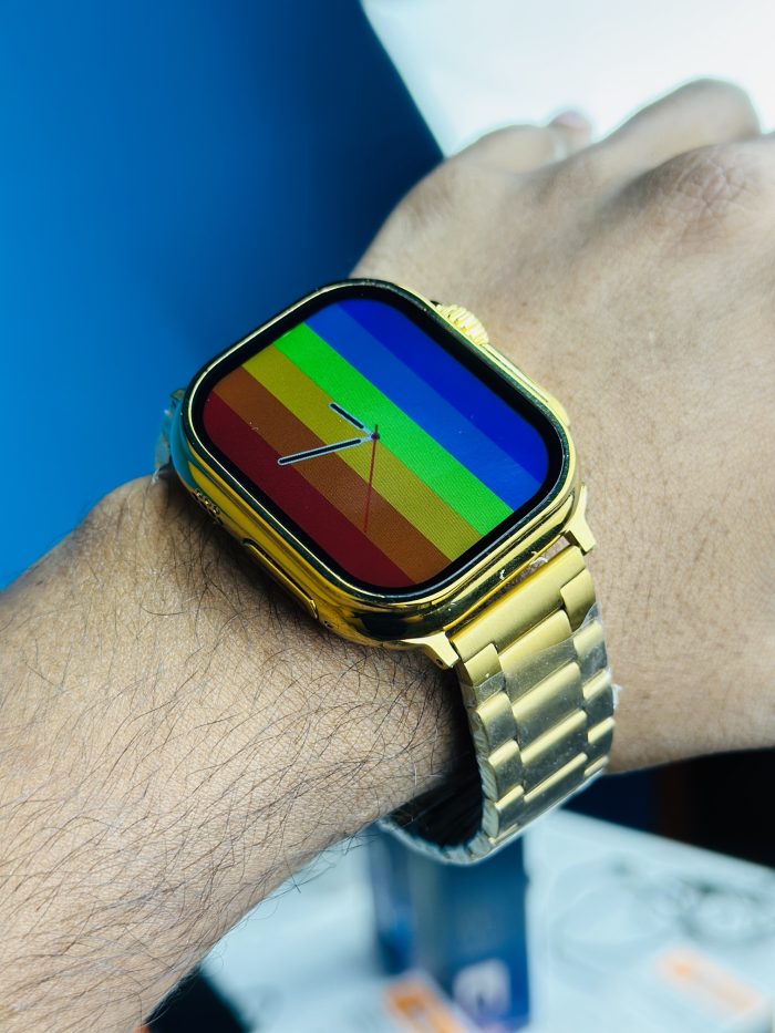 1014560 HK 9Ultra Smartwatch Golden Edition Dual Straps 151