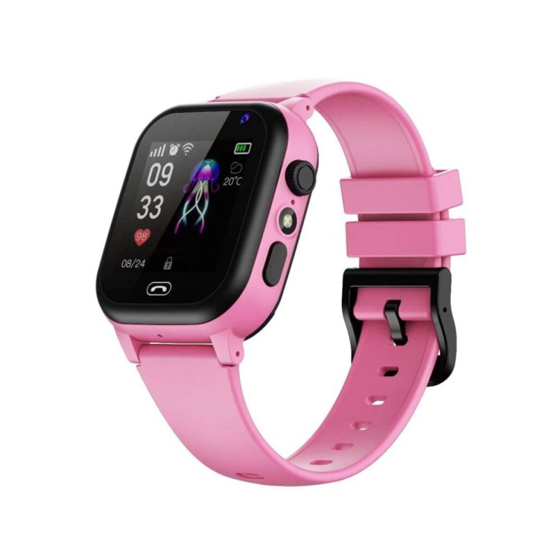 SIM Supported Kids Smart Watch Smartberry C005 – Pink Color