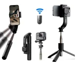 C06H 1-Axis Gimbal Stabilizer Selfie Stick Tripod price in bangladesh