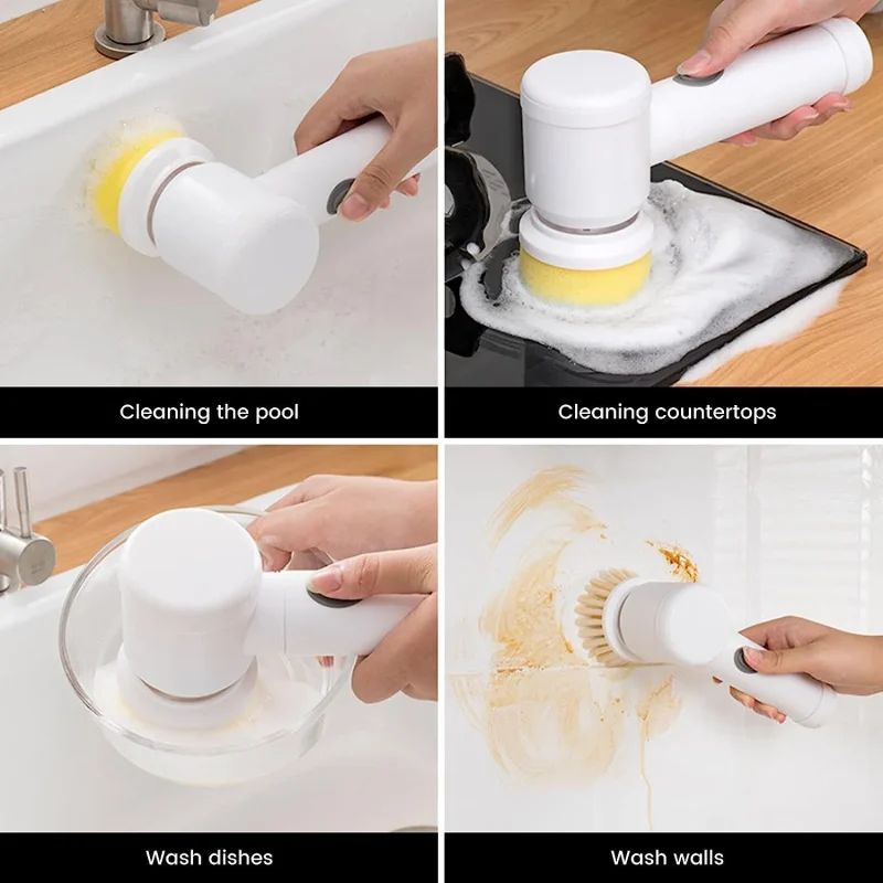 5-in-1 Electric Magic Brush Cleaner
