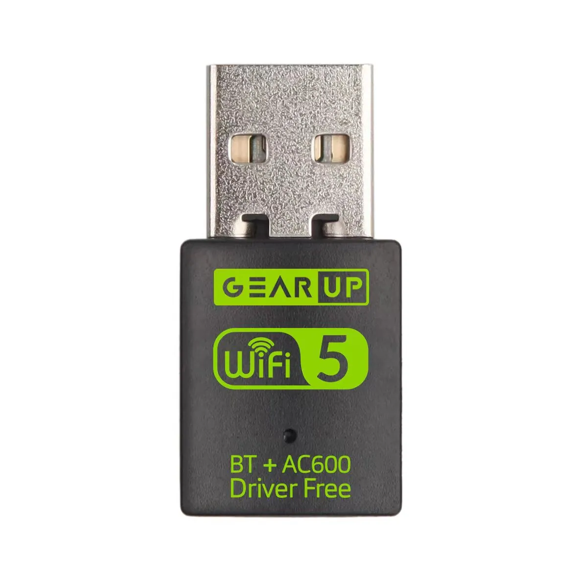 GearUP 600Mbps Dual Band WiFi + Bluetooth Adapter For Windows PC/Laptop- (Driver Free Version, WiFi Hotspot Supported, 2.4GHz + 5GHz) GearUP 600Mbps Dual Band WiFi + Bluetooth Adapter For Windows PC/Laptop- (Driver Free Version, WiFi Hotspot Supported, 2.4GHz + 5GHz)