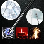 Type-C Rechargeable Windproof Arc Lighter with Flexible Neck