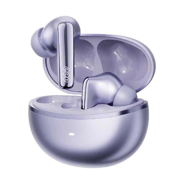 QCY MeloBuds N70 Adaptive Hybrid ANC Wireless Earbuds – Purple