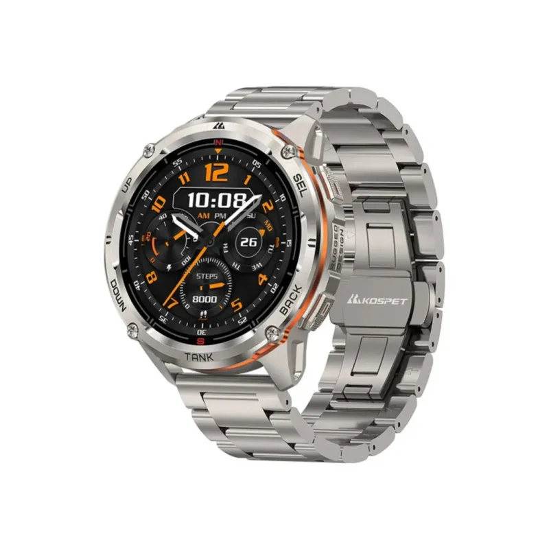 KOSPET TANK T3 ULTRA 2 Smartwatch – Special Edition – Silver Color