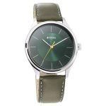 Titan Workwear Men’s Urban Edge Lustrous Green Dial Leather Watch- NP1802SL04 - Image 3