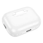 Hoco EW79 Bright ANC Touch Screen Bluetooth Earbuds – White - Image 2