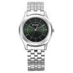 Titan Karishma Zing Quartz 1648SM01 Analog Green Dial Stainless Steel Strap Watch for Men - Image 2